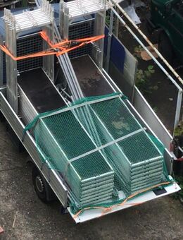 Plettac SL70 Alugerüst 156 qm mit Alu-Sperrholzböden teils NEU - Stuttgart