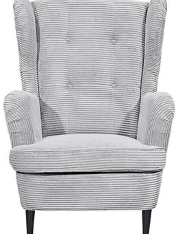 ED EXCITING DESIGN Ohrensessel Oskar, mit Massivholzfüßen