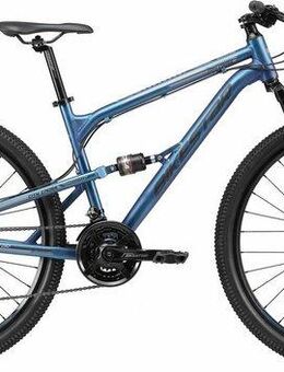 Bikestar Mountainbike, 21 Gang Shimano RD-TY300 Schaltwerk, Kettenschaltung, für Damen und Herren, Kettenschaltung