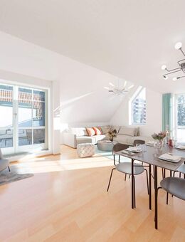 Charmante Galeriewohnung in Blumenau mit Dachterrasse und Balkon - München