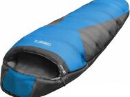 EXPLORER Mumienschlafsack COMFORT Camping Schlafsack 230x85x70cm Outdoor extra breit (0°C bis -23°C Frühling/Sommer/Herbst/Winter Reise Festival), kombinierbar 2000g