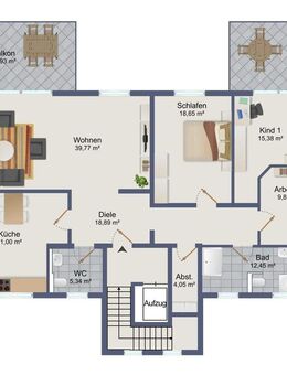 Oben, Ruhig und Grün....So will ich Wohnen! - Cottbus