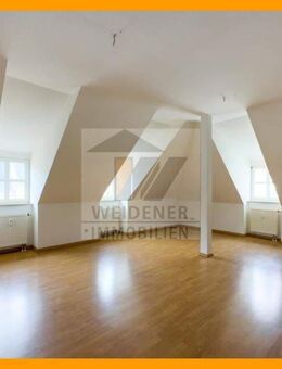 Wohnen in der Innenstadt! 3-Raum Wohnung im Dachgeschoss. - Gera