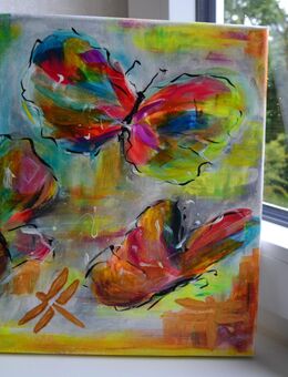 Leinwand,Wandbild,Butterfly - Celle
