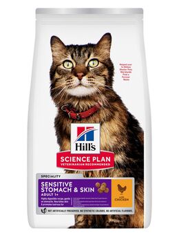 Hill's Science Plan Sensitive Stomach & Skin Adult 1+ Huhn - 3 kg