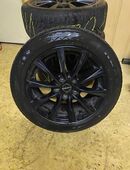 Winterkompletträder auf Borbetfelge zu verkaufen Profiltiefe 4mm +6 mm in 49586