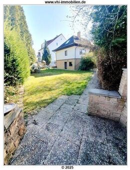 TOLLES ECKGRUNDSTÜCK HAUS MIT RIESIGEM GARTEN UND AUSGEBAUTEN GARTENGESCHOSS + DG, INKL. GARAGE - Mainz