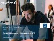 Content Marketing Manager (m/w/d) - Emmerich (Rhein)