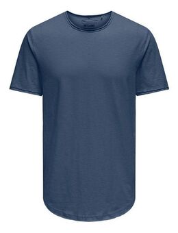 ONLY & SONS Rundhalsshirt ONSBENNE LONGY SS TEE NF 7822 NOOS