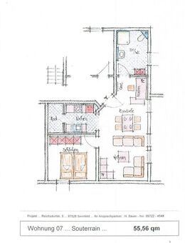 Moderne 2 Zimmer Wohnung- provisionsfrei - Neuwertig Sennfeld/Rempertshag - Sennfeld