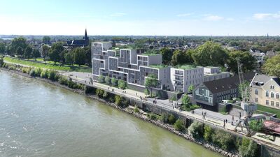 WE A1.9 -Maisonette-Penthouse-Wohnung-Neubau in architektonisch anspruchsvoller Wohnanlage!