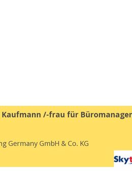 Ausbildung Kaufmann /-frau für Büromanagement (m/w/d) - Köln