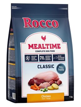 Rocco Mealtime 1 kg zum Probierpreis! - Huhn