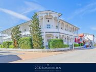 stilvoll und zentral: 3-Zimmer-Ferienwohnung im Hochparterre, 88 m², großer Balkon, Stellplatz inkl. - Göhren (Mecklenburg-Vorpommern)