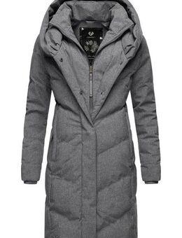 Ragwear Steppmantel Natalka stylischer, gesteppter Winterparka mit gefütterter Kapuze