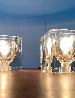 Peill Putzler Glass Cube Table Lamp Tischleuchte zu Mid Century 1 - Hamburg Hamburg-Nord