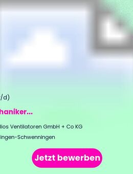 Mechaniker (m/w/d) - Villingen-Schwenningen