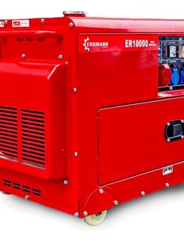 Diesel Stromerzeuger 10kW+Batterie E-Start Generator 296ccm 2x220V-1x380 bei AllerLei Markt - Weinheim Zentrum