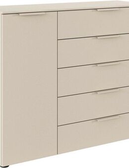 LeGer Home by Lena Gercke Kommode Serina, mit 5 Schubkästen und 1 Tür sowie Metallgriffen MADE IN GERMANY