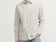 Jack & Jones Langarmhemd JJESUMMER LINEN BLEND SHIRT LS SN