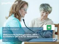 Medizinische Fachangestellte / MFA / Arzthelferin (m/w/d) für Abrechnung - Köln