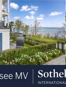 Gemütliche 2 Zimmer Gartenwohnung in erster Meereslinie! - Sellin (Ostseebad)