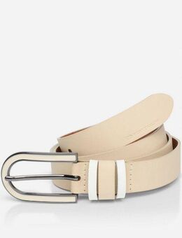 TOM TAILOR Ledergürtel TTSHINEAD 2,5 cm breiter Damengürtel, Must-Have für Frühling und Sommer