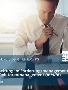 Sachbearbeitung im Forderungsmanagement / Debitor / Debitorenmanagement (m/w/d) - Ludwigsfelde