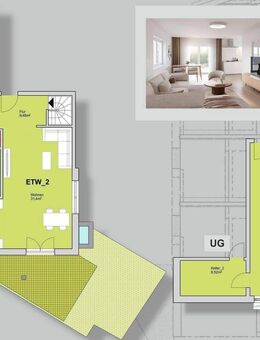 Sofort frei - Neubau - 4 Zimmer | 129m² Heizfläche mit Terrasse und Garten - Nürnberg