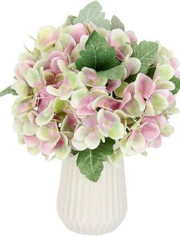 Kunstblume Künstlicher Blumenstrauß Bouquet Hochzeitsdeko Tischdeko, I.GE.A., Künstlicher Blumenstrauß Bouquet Hochzeitsdeko Tischdeko