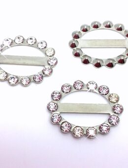 50 Stück Dekoschnallen mit Strass A-Qualität - Althengstett