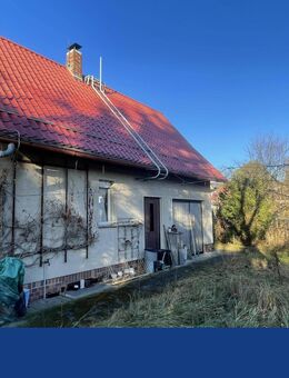 Ein kleines Haus oder der Beginn einer Bebauung - Lauta