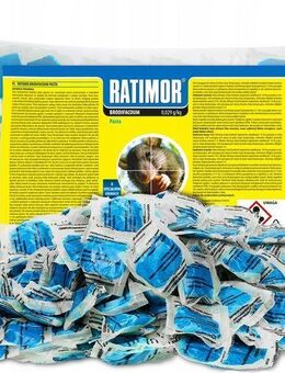 1kg Rattenköder Mäuse Ratten Köder Bekämpfung Rattengift Hochwirksam Pads Set Ratimor Set4252 - Wuppertal