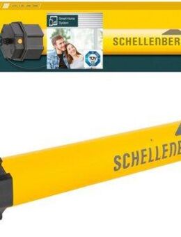SCHELLENBERG Rollladenmotor Premium, Rohrmotor mit Funk Endlageneinstellung, geeignet für 60 mm Rollladenwellen, Maxi, 20 Nm, Zugkraft 34 kg