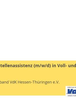 Beratungsstellenassistenz (m/w/d) in Voll- und Teilzeit - Hanau (Brüder-Grimm-Stadt)