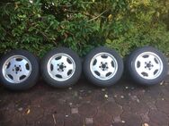 4 Reifen M+S 195/65 R 15 auf Original Mercedes-Alufelgen - Eppelsheim