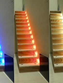 Automatische Treppenbeleuchtung inkl. LED-Module ASLT16 RGB Light - Recklinghausen