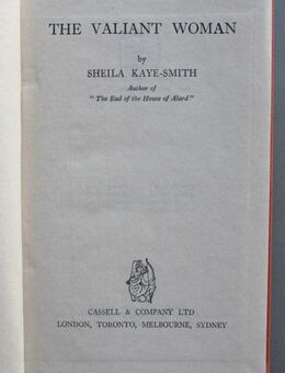 Sheila Kaye-Smith: The Valiant Woman (1947) - Münster