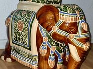 Elefanten Keramik Blumentopf Hocker - Wismar