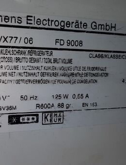 Siemens Kühlschrank KG36VX77 - Niederkassel