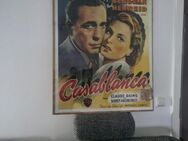 Kino Plakat von " Casablanca " Gerahmt - Wedel