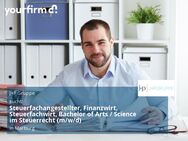Steuerfachangestellter, Finanzwirt, Steuerfachwirt, Bachelor of Arts / Science im Steuerrecht (m/w/d) - Marburg