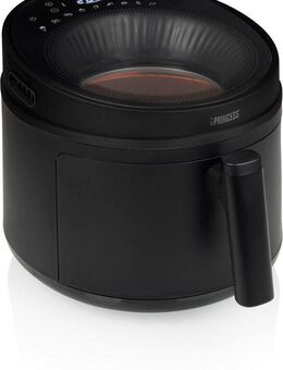 PRINCESS Heißluftfritteuse 182270 Cyclone Vision Airfryer, 1500 W