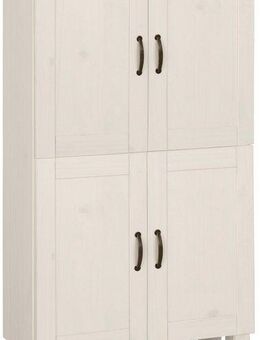 Home affaire Midischrank Rodby FSC®-zertifiziertes Massivholz, Breite 75cm, Höhe 130cm