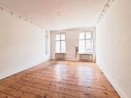 Vermietete 6-Zimmer-Altbau-Wohnung im VH mit Balkon, Dielen in Berlin-Mitte, OT Alt-Moabit - Berlin