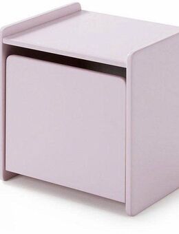 Vipack Nachtkonsole Kiddy, mit 1 Drehtür, dahinter ein großes Fach (B/H/T ca. 40x40x36cm, MDF lackiert, in verschiednen Farben erhältlich), MDF-Oberfläche