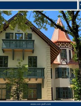 Miete: Altbaucharme trifft Moderne: 2-Zimmer-DG-Wohnung mit Balkon in kernsaniertem Denkmalhaus - München