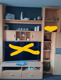 Wohnwand, Anbauwand mit Sideboard - Zwickau