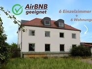 Gewerbeimmobilie (geeignet für AirBNB) mit 2500 m² Grundstück in Böhlitz-Ehrenberg - Leipzig