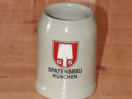 Spatenbräu München Bierkrug Steinzeug Keramik Steingut 0,25 l neuwertig - Borken